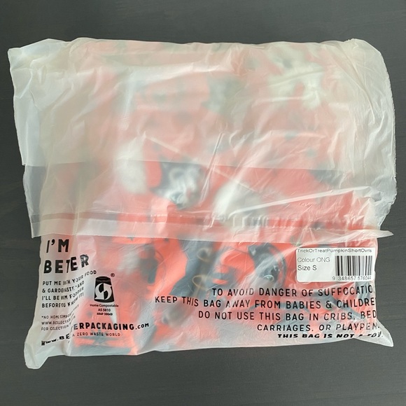 TRICK OR TREAT PUMPKIN 🎃 OVERALLS SIZE SMALL BLACKMILK - Picture 3 of 7